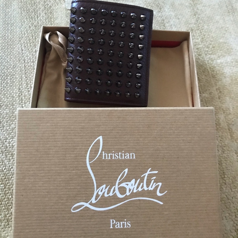 Christian Louboutin card and coin holder.